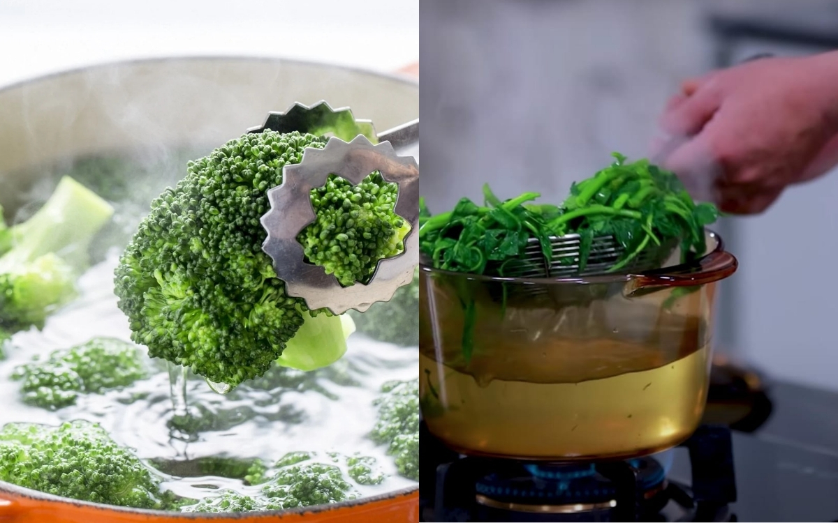 Mẹo Để Rau Luộc Luôn Xanh Tươi, Giòn Ngon – Áp Dụng Dễ Dàng Tại Nhà