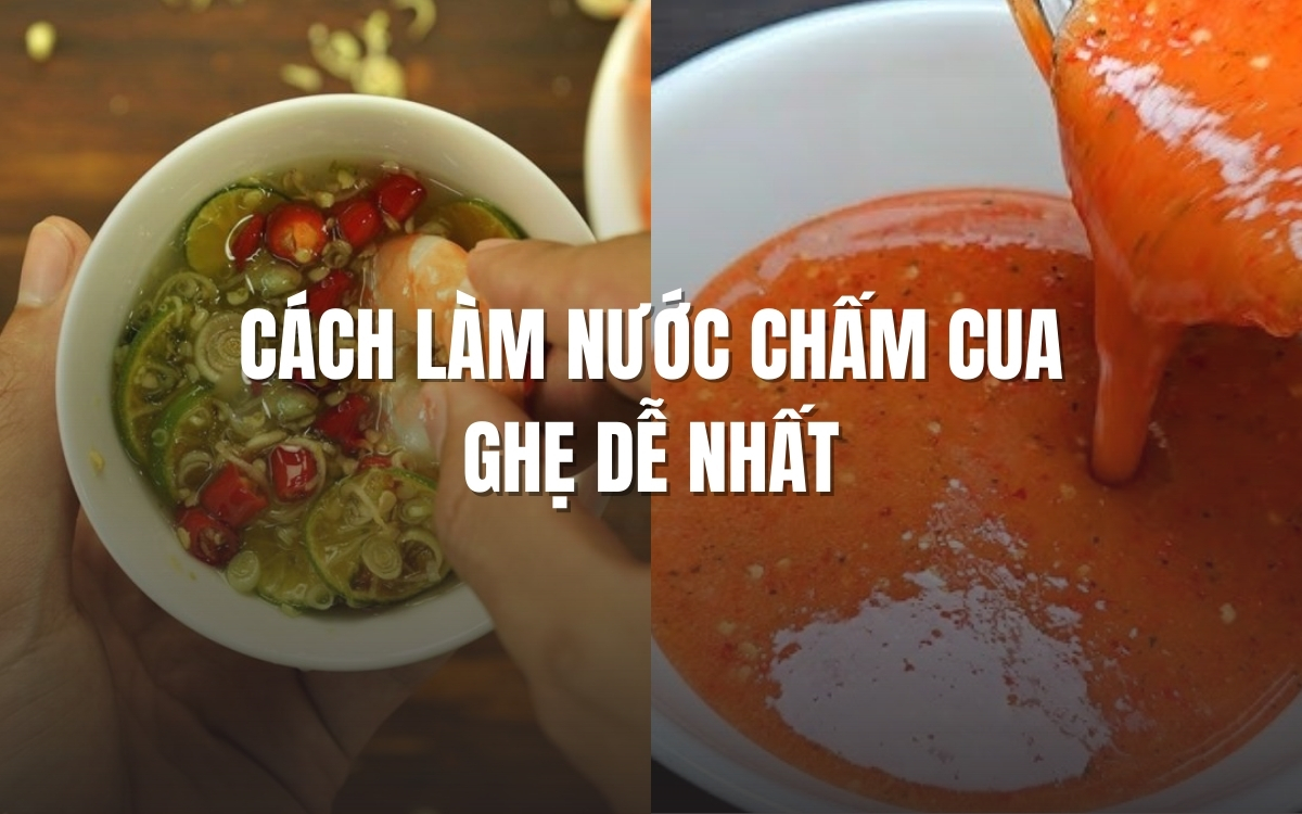 Cách Làm Nước Chấm Cua Ghẹ Dễ Nhất, Nhưng Đậm Đà Hương Vị 1 Cách làm nước chấm cua ghẹ ngon