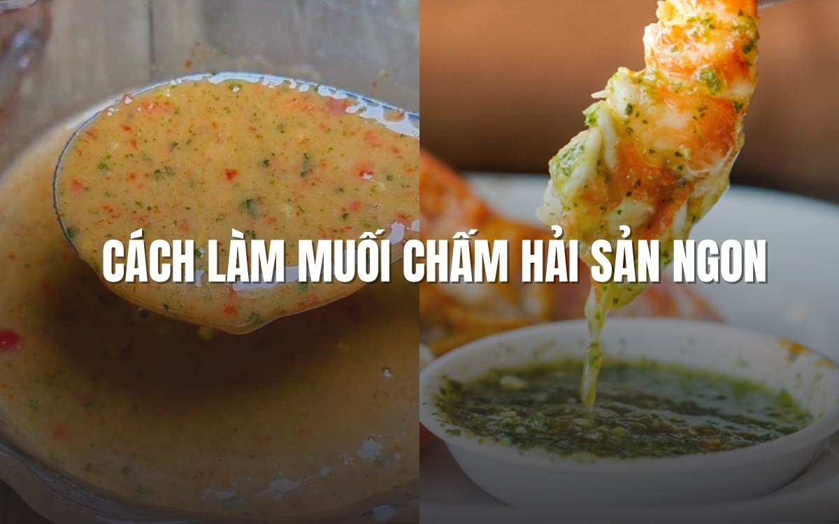 Cách làm nước chấm hải sản thơm ngon tại nhà