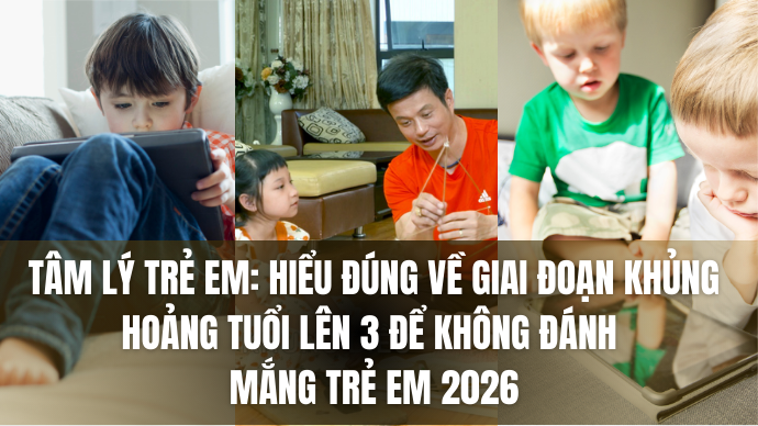 Tâm lý trẻ em: Hiểu đúng về giai đoạn Khủng hoảng tuổi lên 3 để không đánh mắng trẻ em 2026 1 ANH BAI VIET HSL CTY 65