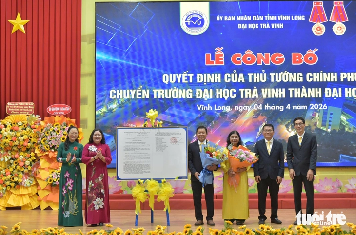 Bước ngoặt lịch sử: Chuyển Trường Đại học Trà Vinh thành Đại học Trà Vinh 1 Bước ngoặt lịch sử: Chuyển Trường Đại học Trà Vinh thành Đại học Trà Vinh