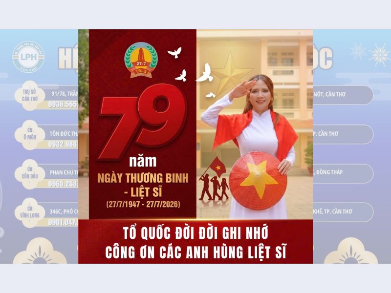 Ngày 27/07 Là Ngày Gì? Nguồn Gốc, Ý Nghĩa Và 5 Hoạt Động Tri Ân 1 he thong vua hai san loc can tho 1