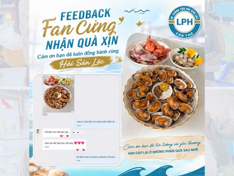 Nhìn Lại Tri Ân Fan Cứng Hải Sản Lộc 14/07: Bùng Nổ & Rực Rỡ! 4 Tri ân fan cứng hải sản lộc