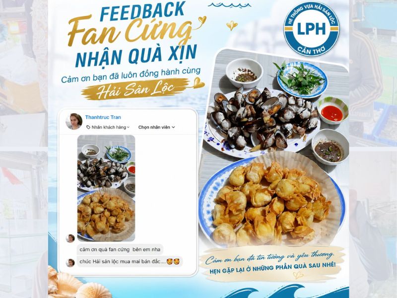 Nhìn Lại Tri Ân Fan Cứng Hải Sản Lộc 14/07: Bùng Nổ & Rực Rỡ! 1 tri ân fan cứng hải sản lộc