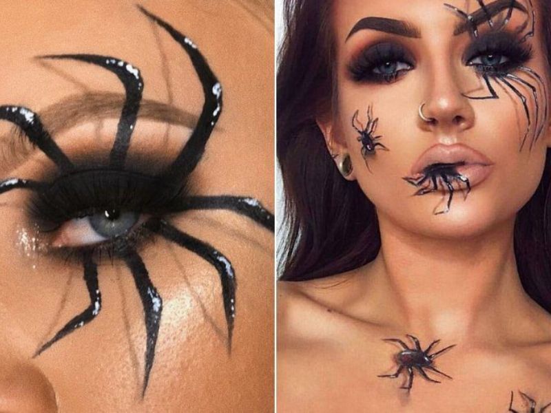 5 Cách Trang Điểm Halloween Đơn Giản Kinh Dị Dễ Làm Tại Nhà 2 cách trang điểm Halloween đơn giản kinh dị
