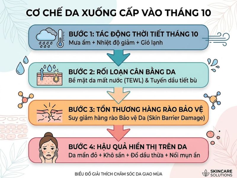Cảnh Báo: 3 Thói Quen Chăm Sóc Da Tháng 10 Khiến Da Tàn Phá 3 chăm sóc da tháng 10